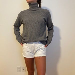 grey turtleneck